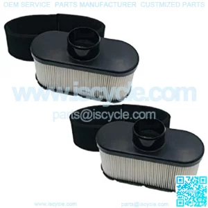 2 Pack 11013-7047 11013-7049 11013-0752 11013-0726 Air Filter for Kawasaki FR651V FR730V FR691V Engine Air Cleaner, Lawn Mower Air Filter with Pre Filter