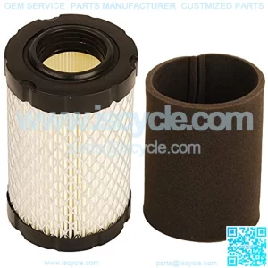 Air Filter with Pre Filter Replacement for 796031 594201 591334 Pre Filter 797704 Replacement for MIU1303 GY21435 MIU13963 Lawn Mower Air Cleaner