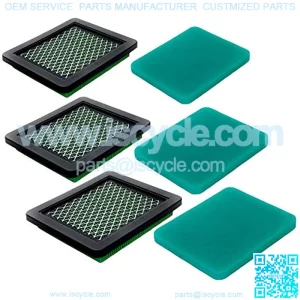 3 Pack GCV160 GCV190 Air Filter with Pre Cleaner - for Honda 17211-ZL8-023 HRC216 HRR216VKA HRX217 7021P Craftsman Push Lawn Mower and More