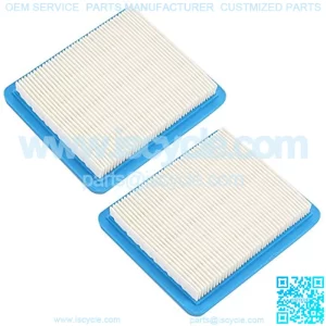 2 Packs 491588S Air Filter Fit 491588 Lawn Mower 399959 Deere LG491588JD PT15853 Craftsman 3364 33644
