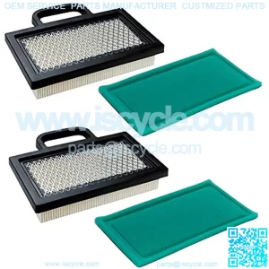 2Pack 499486S 698754 Air Filter with Pre Cleaner - Compatible with 18-26 HP Intek V-Twins Engine Lawn Mower Tractor