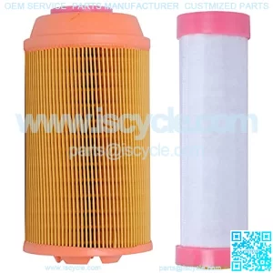 K3181-82250 Air Filter for Compatible with Kubota Zero Turn ZD323 ZD326 ZD331 Lawn Mowers with K3181-82240 Inner Outer Air Filter Kit