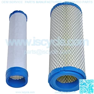 25 083 01-S Air Filter & Pre Filter for Compatible with Kawasaki Grasshopper Scag Ferris Gravely Hustler 25 083 04-S 11013-7020 11013-7019 Ch18 - Ch26 Cv16 - Cv26 Ch730-ch750 Cv745