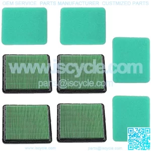 4 Pack 17211-ZL8-023 Air Filter Pre Filter for Honda GCV160 GCV190 Craftsman - Premium Lawn Mower Air Cleaner
