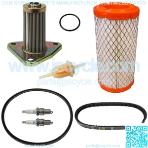 Deluxe Tune Up Kit With Oil Filter for EZGO Gas Golf Cart - Fits 1996 and up