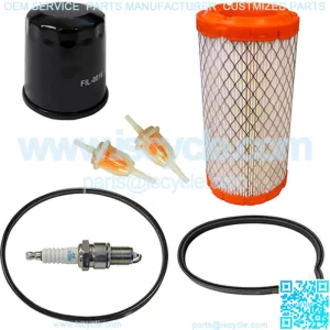 Deluxe Tune Up Kit with Oil Filter - 4 cycle for Club Car Precedent Golf Cart