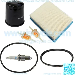 Deluxe Tune Up Kit With Oil Filter for Club Car DS Golf Cart - Fits 1997-Up