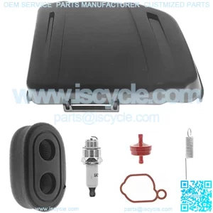 594575 Air Cleaner Cover 798452 Air Filter for 650EXi 675EXi 675I series Engines with 698719 S pring