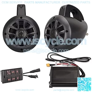 NUTV4 - Marine Bluetooth ATV/Golf Cart/UTV Speakers Stereo System