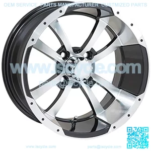 Aluminum Golf Cart Wheel (Sold as Single Unit)