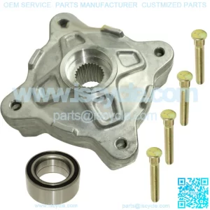 Front Wheel Hub W/Studs And Ball Bearing for Polaris RZR S 800 EFI 2009-2014