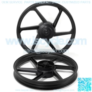 For TITAN150 6 Spoke Motorcycle Aluminum Alloy Wheel Set