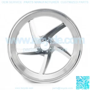 Custom Forged Aluminum CNC Motorcycle Wheel Set