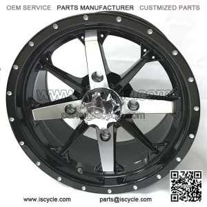 alloy rim cyclone AR810 14x7 offset 4+3 4/110 Yamaha Suzuki Kawasaki Cfmoto