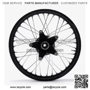 Front Wheel Black for Loncin LX650-2C,Voge 650DSX Euro 5 LX650-2C-E5 CMPO Wheel