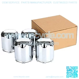 Golf Cart Wheel Alloy Center Covers 8,10,12 Inch Material Aluminum P110Fit for Club Car Yamaha,EZGO (4pcs)