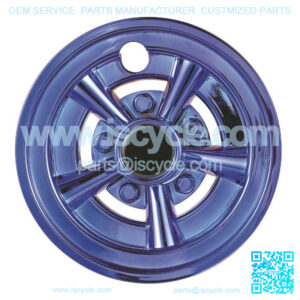 Universal 8" Wheel Covers Hub Caps - Blue