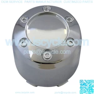 Chrome Plastic 2.65 Snap On Center Cap