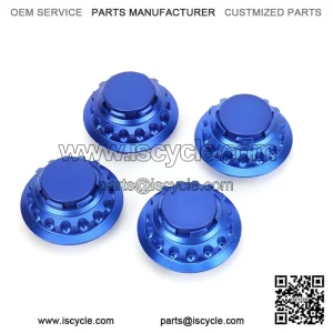 Porsche wheel center cover #blue