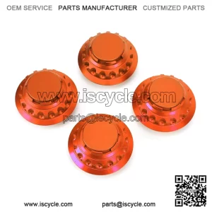 Porsche wheel center cover #orange