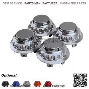 Porsche wheel center cover #titanium