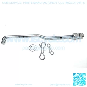 195270 Deck Front Link with 194209 194208 Bow Tie Lock Cotter Pins Washer for Craftsman Poulan Roper Weed Eater.