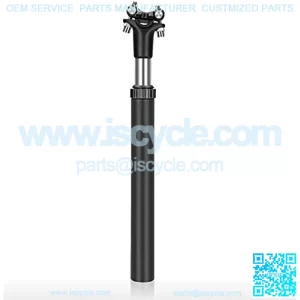 Suspension Seatpost 27.2/30.9/31.6mm Bike Seat Post Shock Absorber, 350mm Alluminum Alloy AjustBicycle Seat Post Damper for MTB, Road, BMX Bike