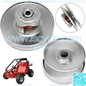 40 Series 8-16 HP Torque Converter Comet Clutch Mini Bike Comet Clutch Set with 1" Driving Clutch Plus 3/4" Driven Clutch Pulley Set Kit