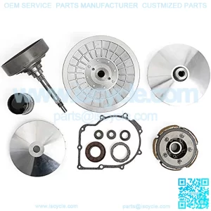 For Hisun UTV 500 700 Clutch Primary Fixed Sheave/Primary Dry Clutch CVT Sheave Assy/Secondary Driven Clutch CVT Pulley/Housing/Pad Shoe/Bearing/Gasket/Flange Nut/Oil Seal/Oil Filter