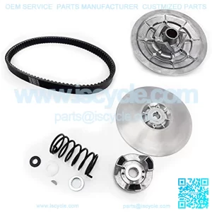Secondary Driven Clutch + Belt for Yamaha Golf Carts G2 G8 G9 G11 G14-G22 1985+