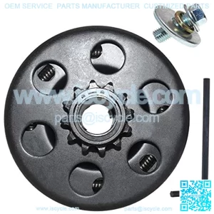 Clutch, Go Kart Clutch 3/4 Bore 12T for #35 Chain,Up to 6.5 HP, Perfect for Go Kart, Minibike and Fun Kart Engine 3/4 Bar