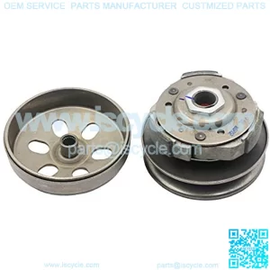 150CC Rear Clutch Set for 4 Stroke GY6 157QMJ Scooter Moped ATV Go Kart Compelte Driven Pulley Sets Parts