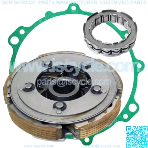 Wet Clutch Carrier And One Way Bearing for Yamaha Kodiak 450 YFM450FA 2003-2006