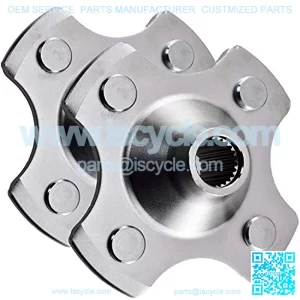 Rear Axle Wheel Hub Aftermarket Replacement Hub for TRX420 Rancher 420 Fourtrax 300 Recon 250 TRX300FW - 2 Piece