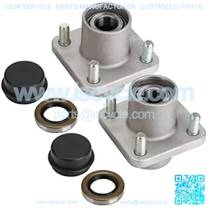 Golf Cart Front Wheel Hub Assembly for EZGO RXV 2008-up Gas & Electric, OEM# 609603, 2PCS