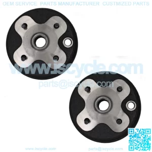 Yamaha Front Wheel Axle Hubs Big Bear 350 / Kodiak 400 3HN-25111-02-00