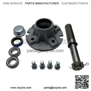 4 Bolt on 4.00" Hub & Spindle Assy. (HS125044)
