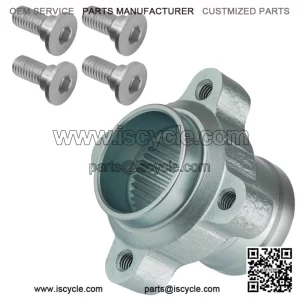 Rear Brake Rotor Hub For Yamaha Raptor 700 700R YFM700 YFM700R 2006-2022 (For: Yamaha Raptor 700)