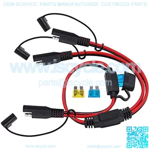 2-Way Splitter, SAE Connector,1 to 2 SAE Connector Power Charger Adapter