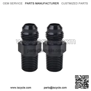 AN3 male to 1/8NPT 2-pack