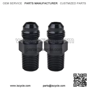 AN6 male to 1/8NPT 2-pack
