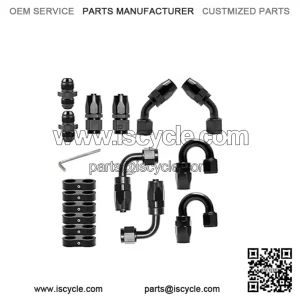 AN8 oil pipe connector kit