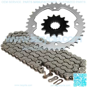Drive Chain and Sprockets Kit for Yamaha Raptor 700 700R YFM700R 2006-2020