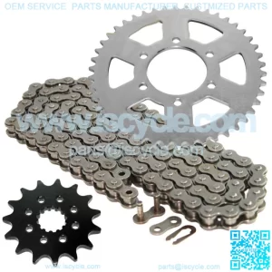 Drive Chain and Sprockets Kit for Kawasaki EX650 Ninja 650R 2006-2019