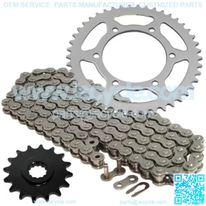 Drive Chain and Sprockets Kit for Yamaha R6 YZF-R6 2006-2020
