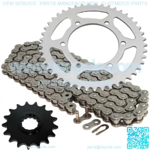 Drive Chain and Sprockets Kit for Yamaha R1 YZF-R1 2004 2005 2006 2007 2008