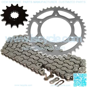 Drive Chain and Sprockets Kit for Kawasaki EX300 Ninja 300 ABS SE 2013-2017