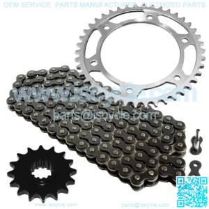 Black Drive Chain And Sprocket Kit for Honda CBR600RA CBR600RR 09-18 525-Chain