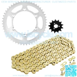 Drive Chain and Sprockets Kit fits Kawasaki KX125 KX 125 2003 2004 2005-2008