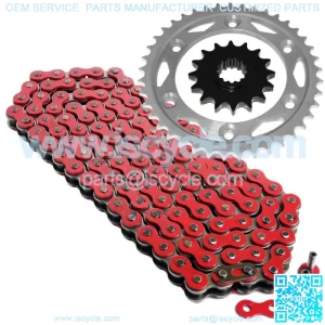 Red Drive Chain And Sprocket Kit for Honda CBR1000RR 2004-2016 530-Chain